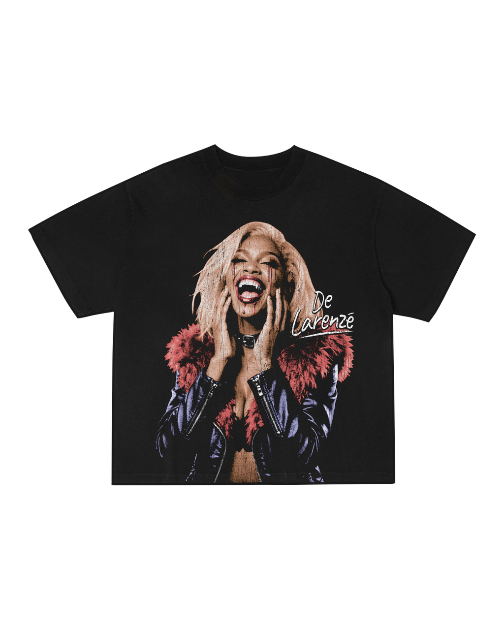 High vamp girl tee